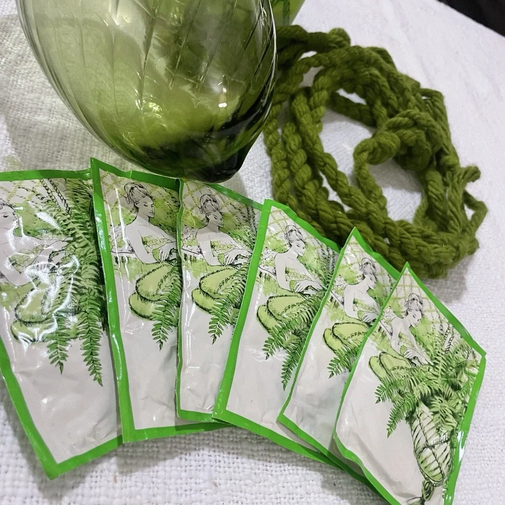 Vintage 1970'S Avon Bath Garden‎ Hanging Planter W/CRYSTALS Retro Boho Gift NEW